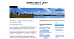 Desktop Screenshot of hubertgajewski.com